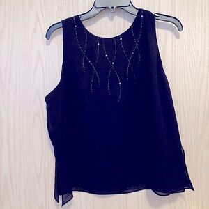 Adrianna Papell Evening Essentials Black Top - XL